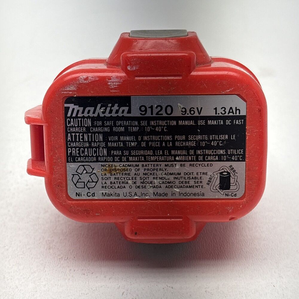OEM Genuine Makita 9.6V NiCd 1.3Ah Battery 9120
